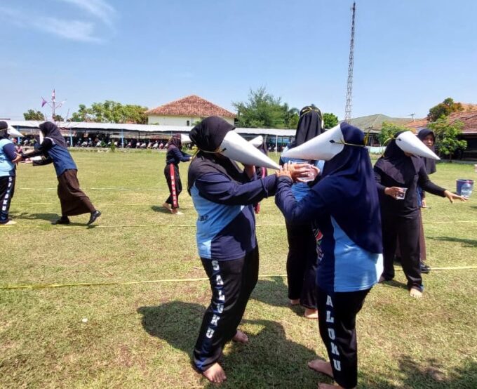 Murid SMA Negeri 1 Jekulo Meriahkan HUT ke-80 RI: dari Lomba Estafet Air Kerucut sampai Balapan Karung Recing