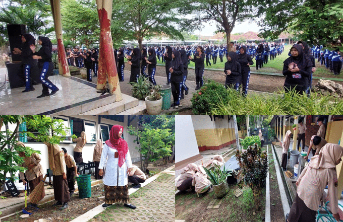 Jumat Sehat dan Bersih SMA Negeri 1 Jekulo