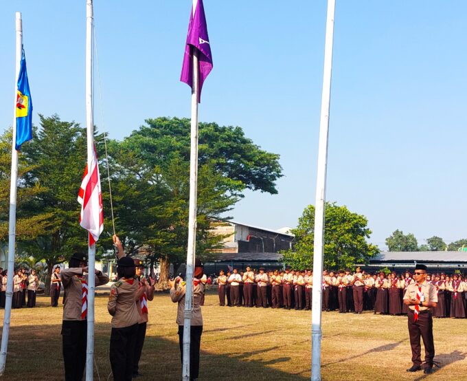 Laksanakan Kegiatan Pramuka dengan Senang