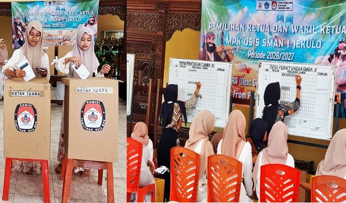 Sukses Pilketos dan MPK SMA Negeri 1 Jekulo Periode 2026/2027
